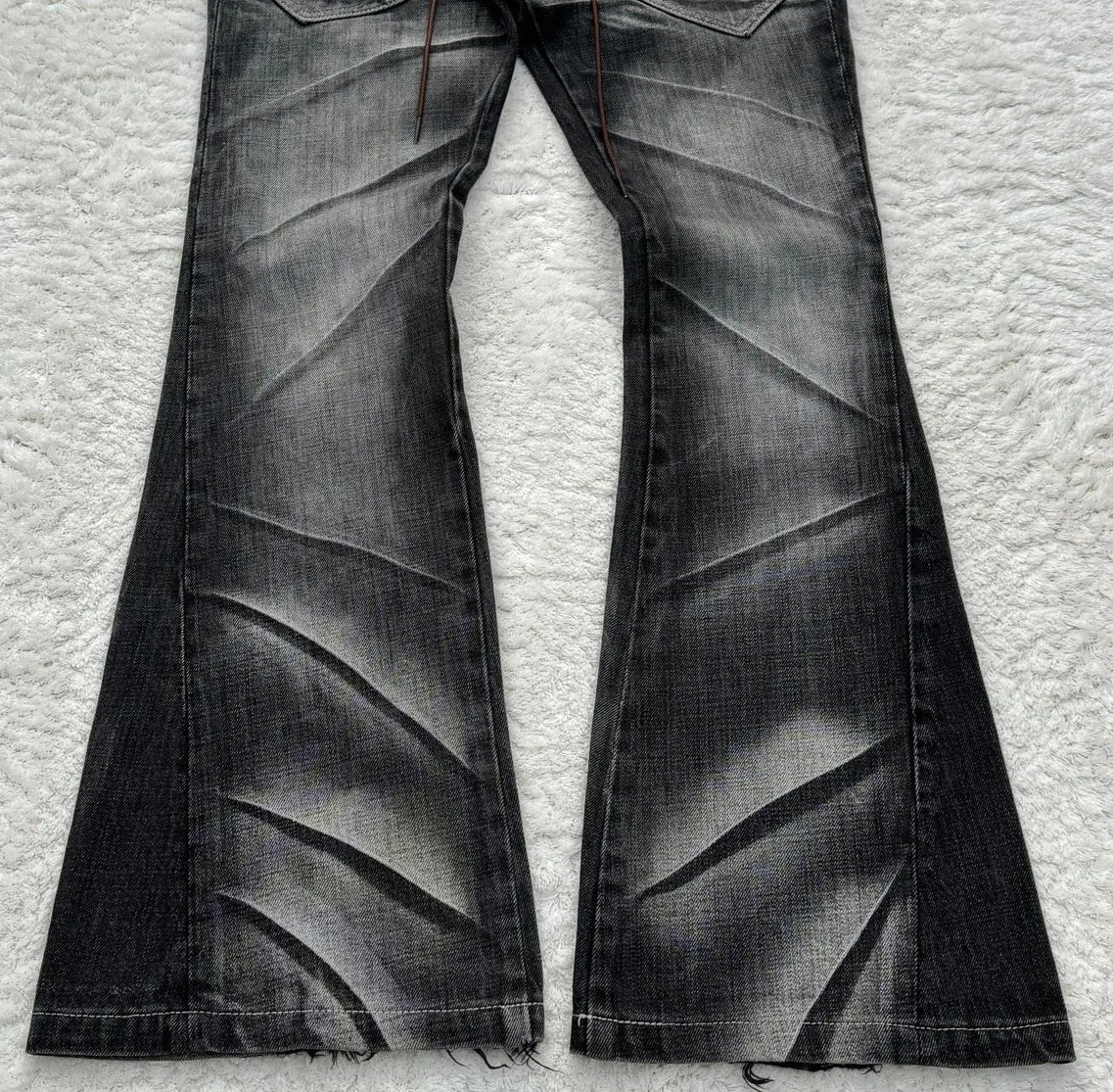 Y2K Retro Flared Jeans