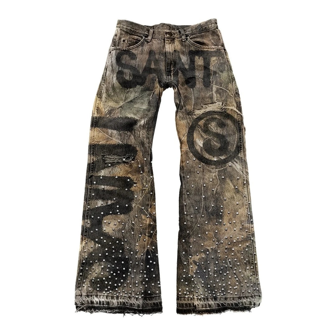 Youngzz Y2K Hip Hop Jeans