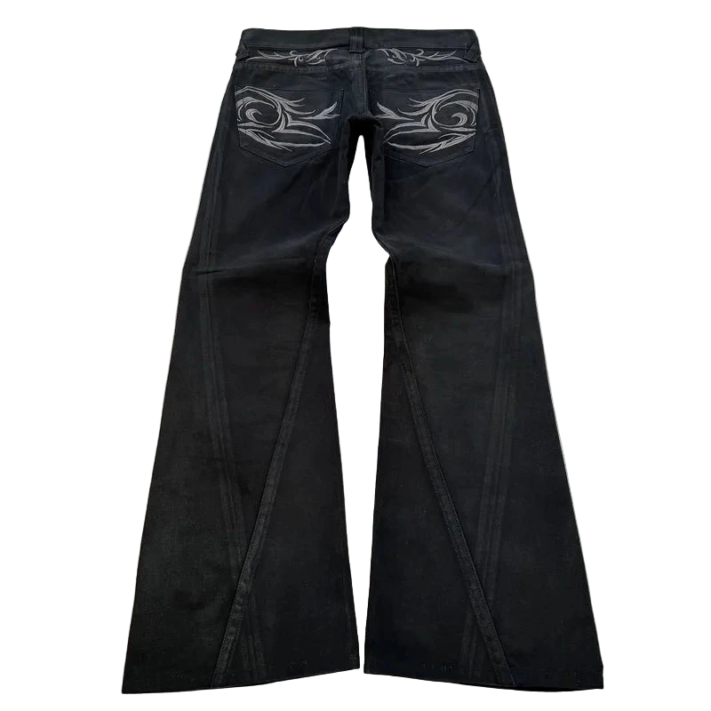 Youngzz Retro Flared Jeans