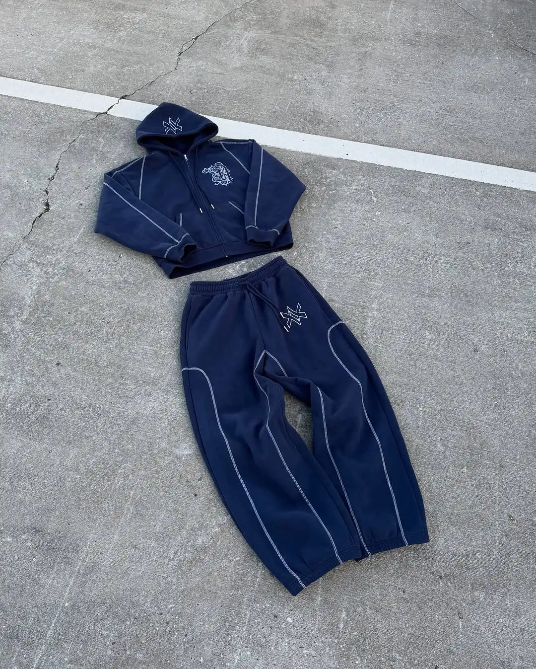 Baggy Y2K Tracksuit Set