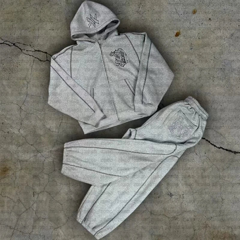 Baggy Y2K Tracksuit Set