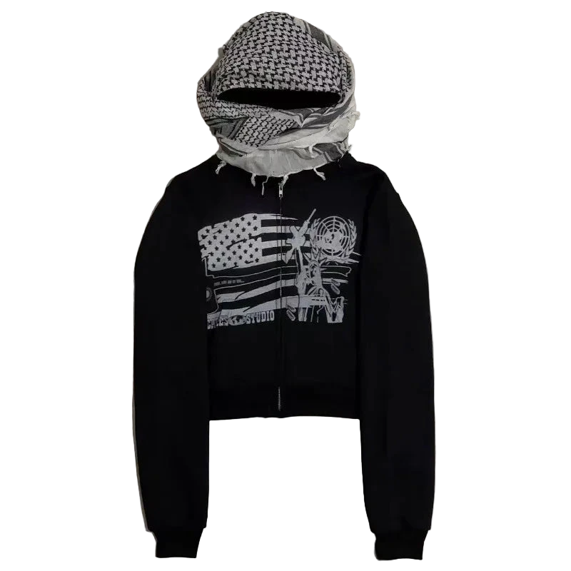 Youngzz Mask Hoodie