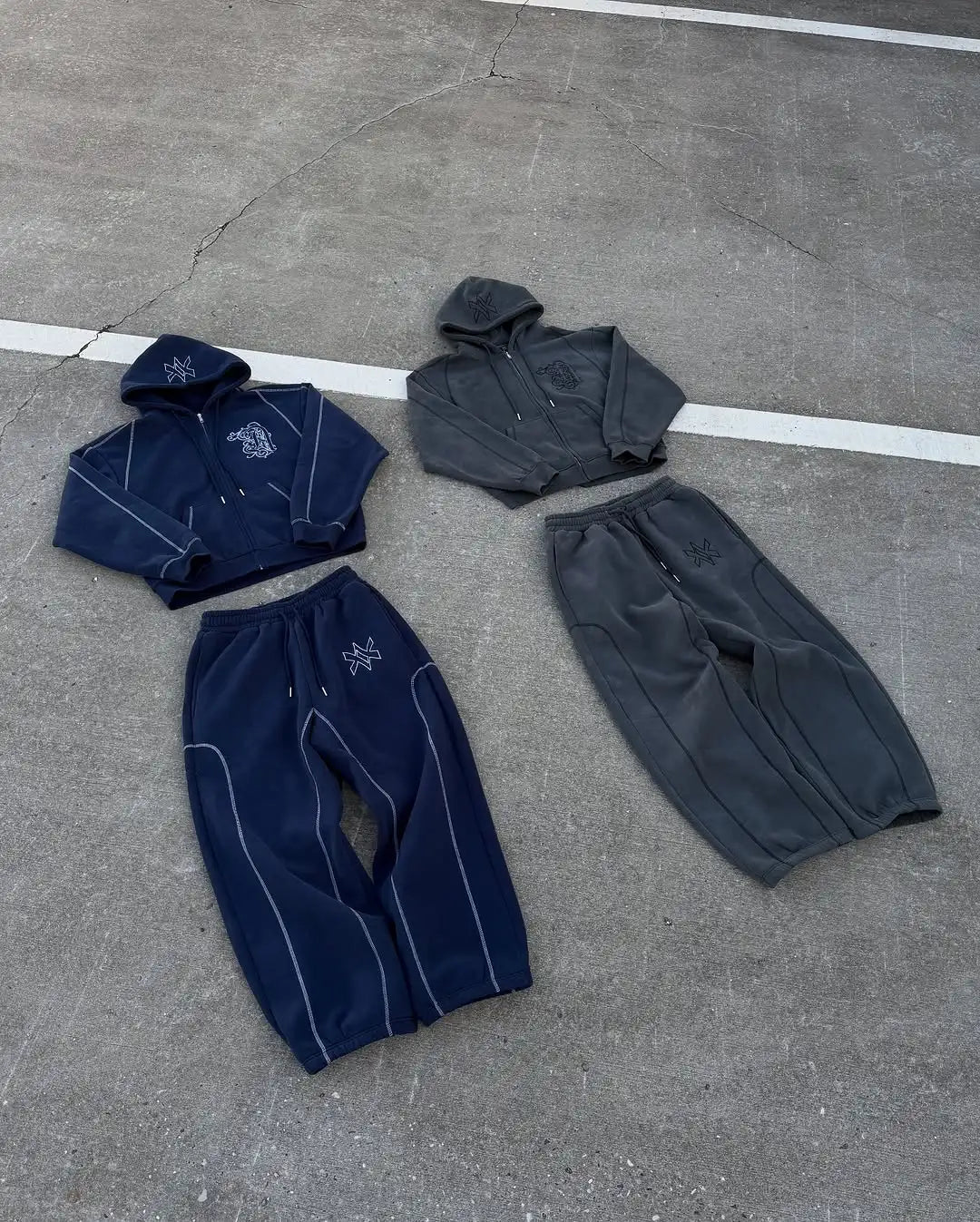 Baggy Y2K Tracksuit Set