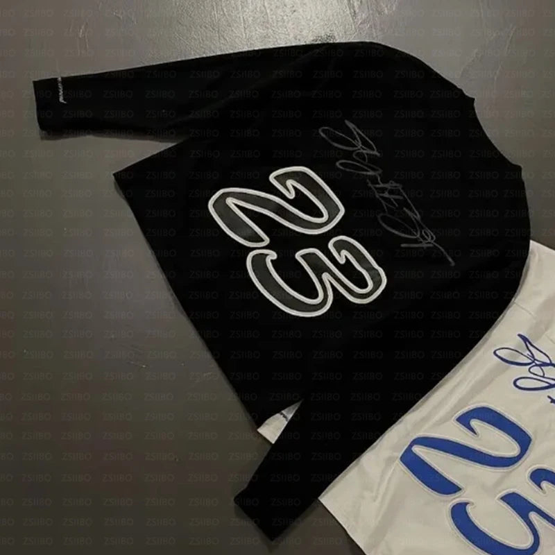 Youngzz 2000s Simple Long Sleeve