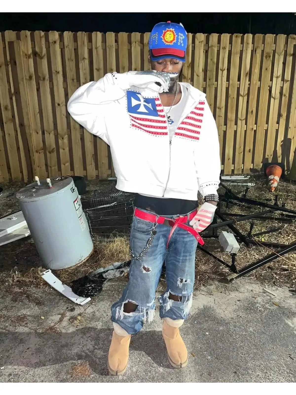 Youngzz American Y2K Zipper